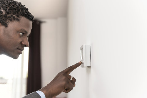 Setting up a thermostat