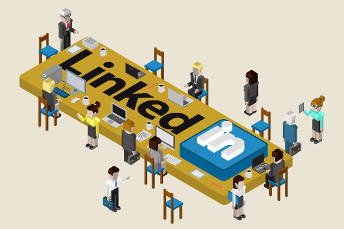 LinkedIn business profile building