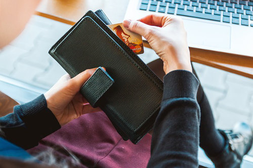 Using a credit card