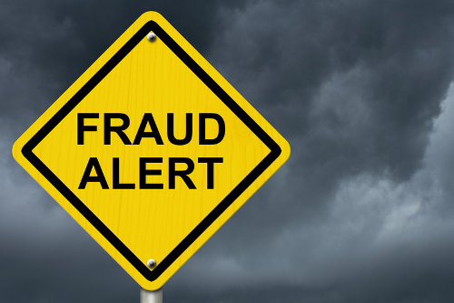 Fraud alert