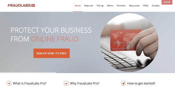 FraudLabs screenshot
