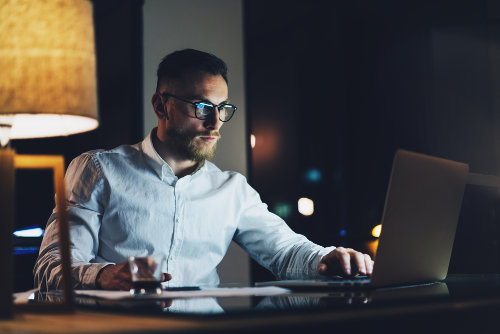 Business owner going digital