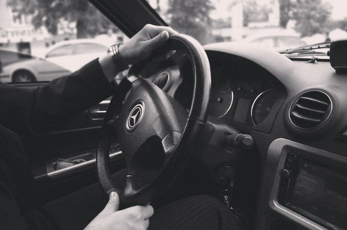 Driving company car