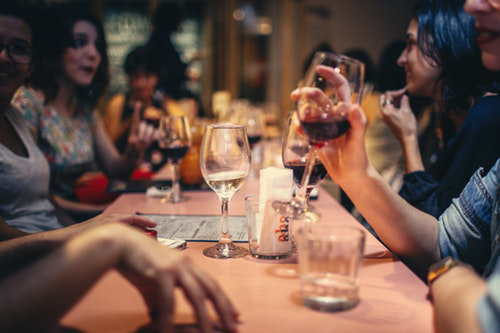 Busy restaurant