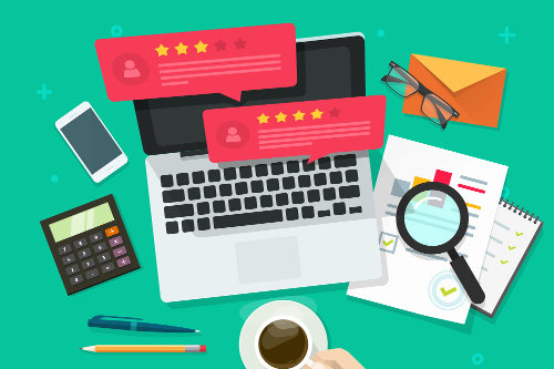 Managing reviews on review websites