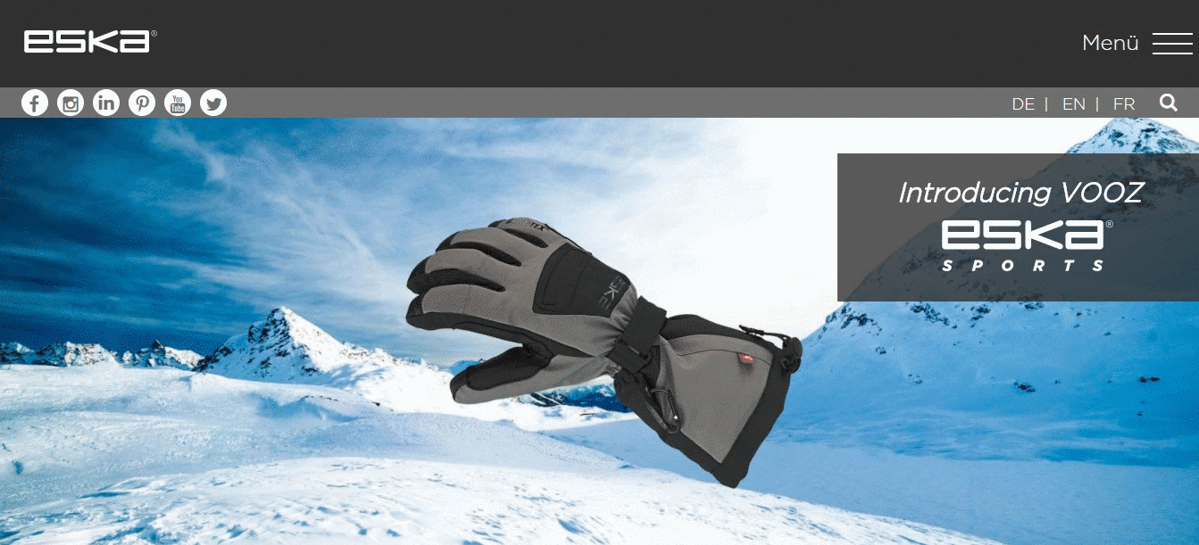 Eska homepage