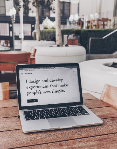 Simplify web design