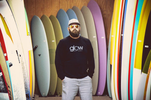 Surfboard store owner