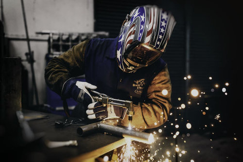 Self-employed welder