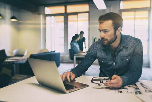 A startup founder is using a CRM tool