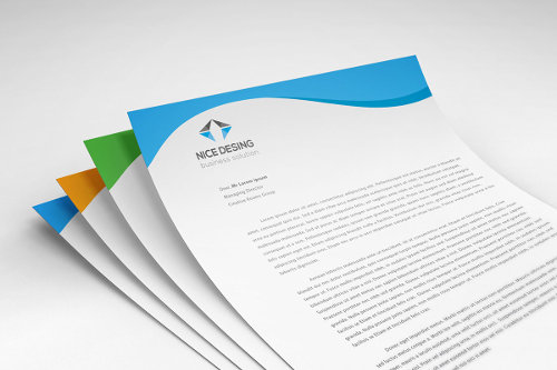 Business letterhead examples
