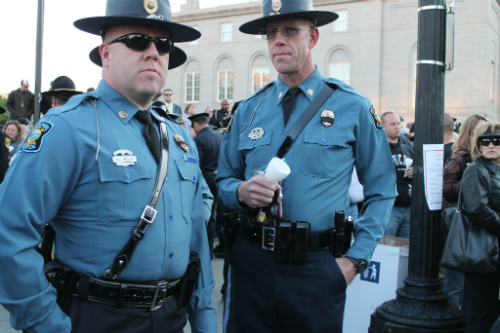 Police help keep businesses safe