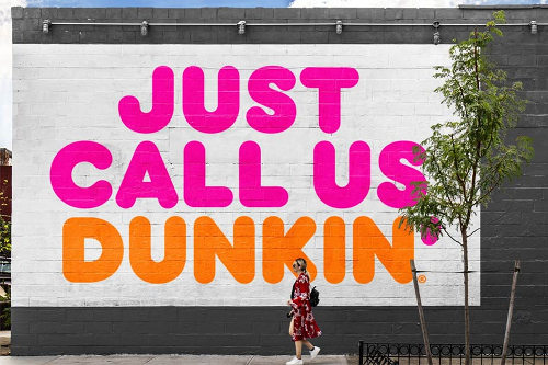 Dunkin new branding