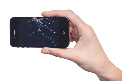 broken screen