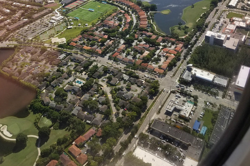 Aerial of Doral Florida