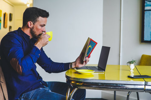 Entrepreneur learning marketing in MBA program
