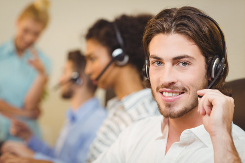 Customer support outsourcing team