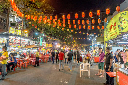 Jalan Alor street food