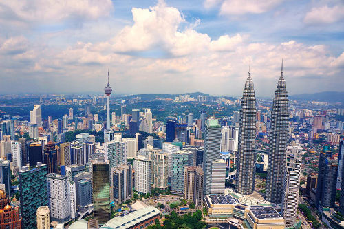 Kuala Lumpur business district