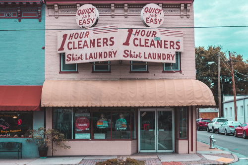 Old shop signage
