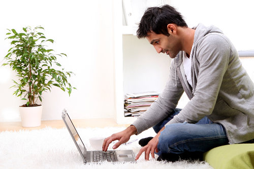 Online business owner making money online