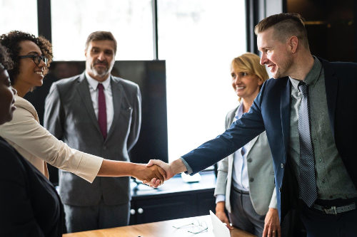 Meeting with a lawyer