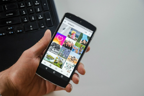 Preparing Instagram post