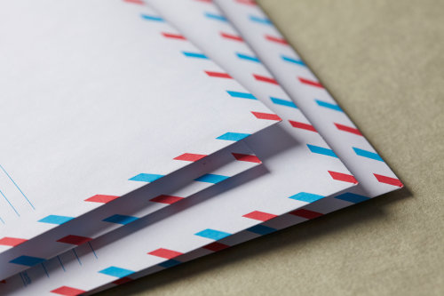 Air mail deliveries