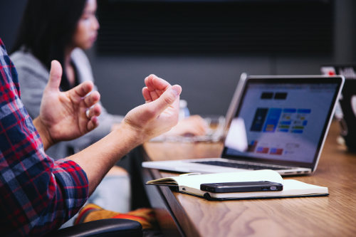 Manager using workforce management tool