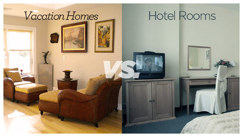 Hotel versus vacation rental