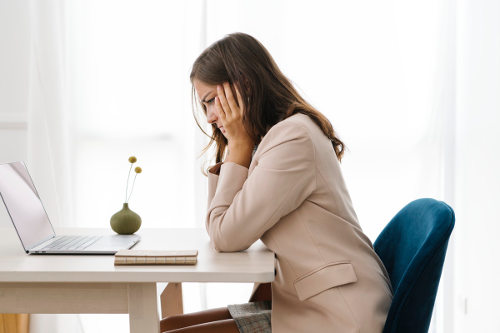 Businesswoman facing accusation