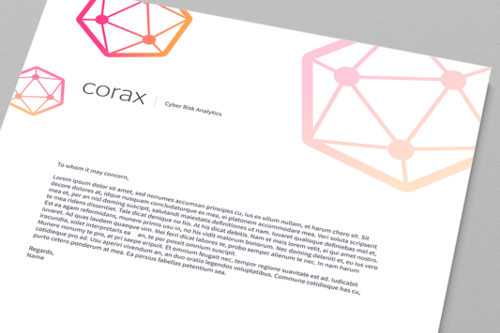 Letterhead example