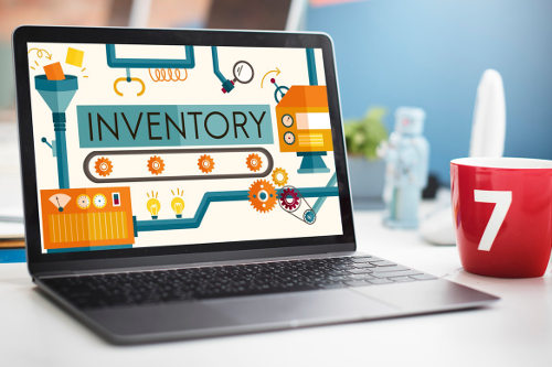 Using online inventory management system