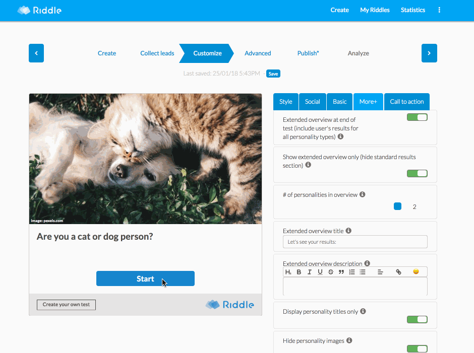 AMP example - trivia