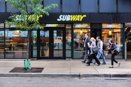 Subway shop franchise
