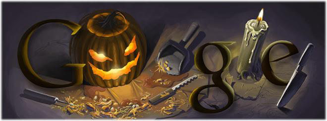 Halloween Google doodle
