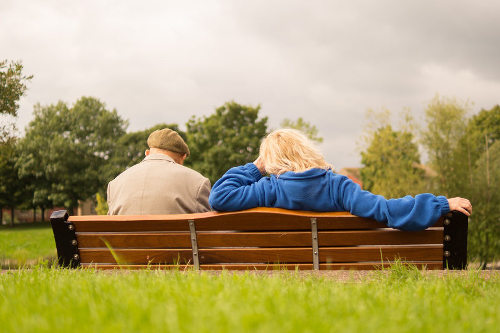 Retired couple