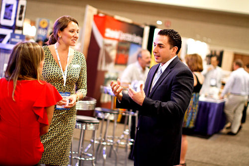 Trade show event