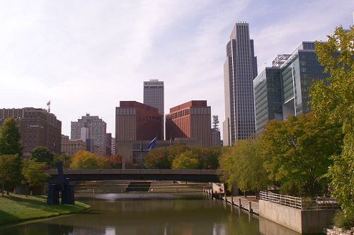 Downtown Omaha, Nebraska