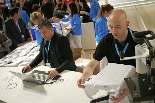 T-shirt printing business