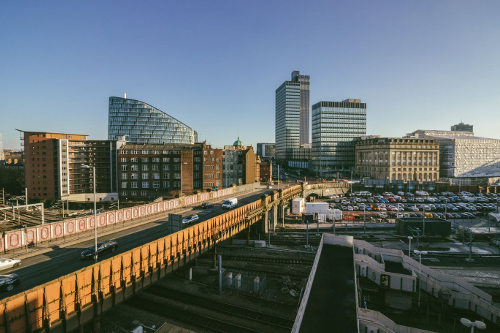 Manchester City Centre skyline
