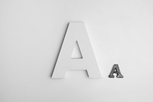 Font design