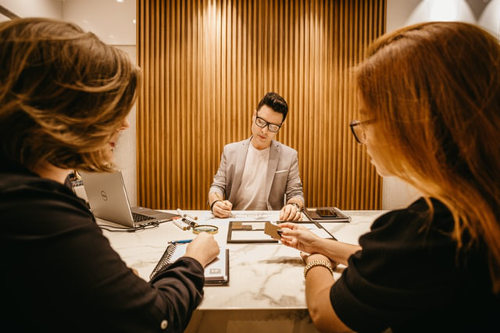 Human Resource Manager and the team members