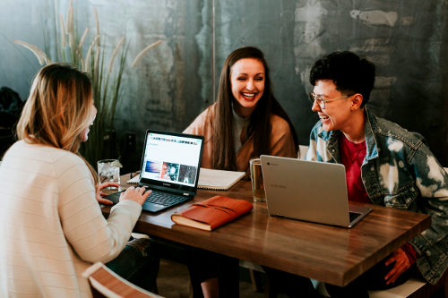 Flexible business team