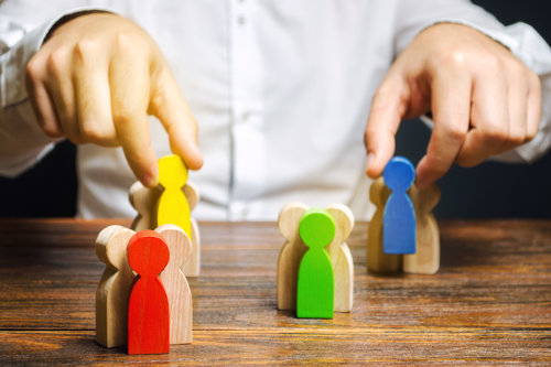 Contact segmentation in CRM