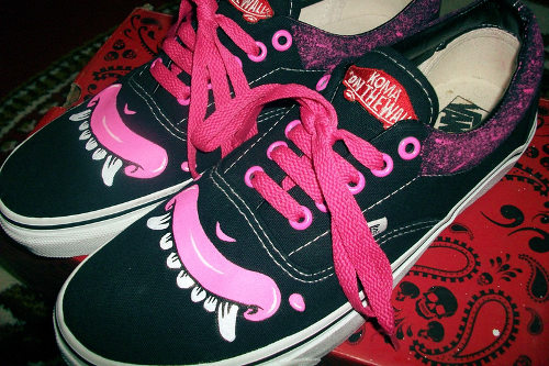 Custom Vans shoes