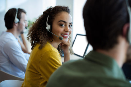 Customer support team