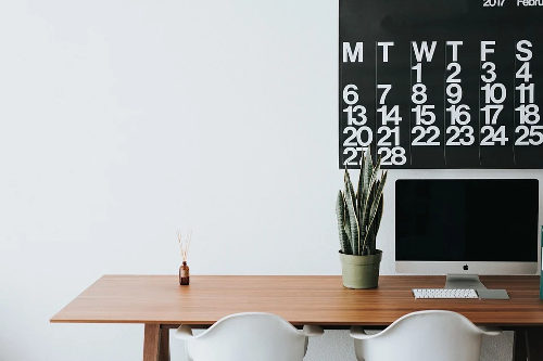 Home office setup
