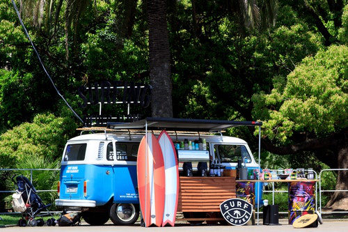 Drive-thru coffee shop