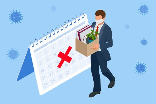 Wrongfully employment contract termination issue during COVID-19 pandemic